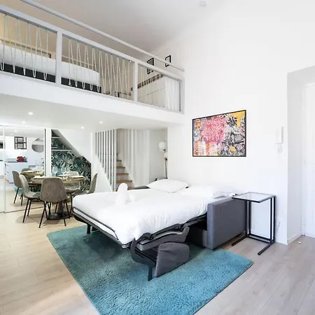 Apartment Monte Carlo Monaco Border - Luxury - Cozy - Loft - Mezzanine *